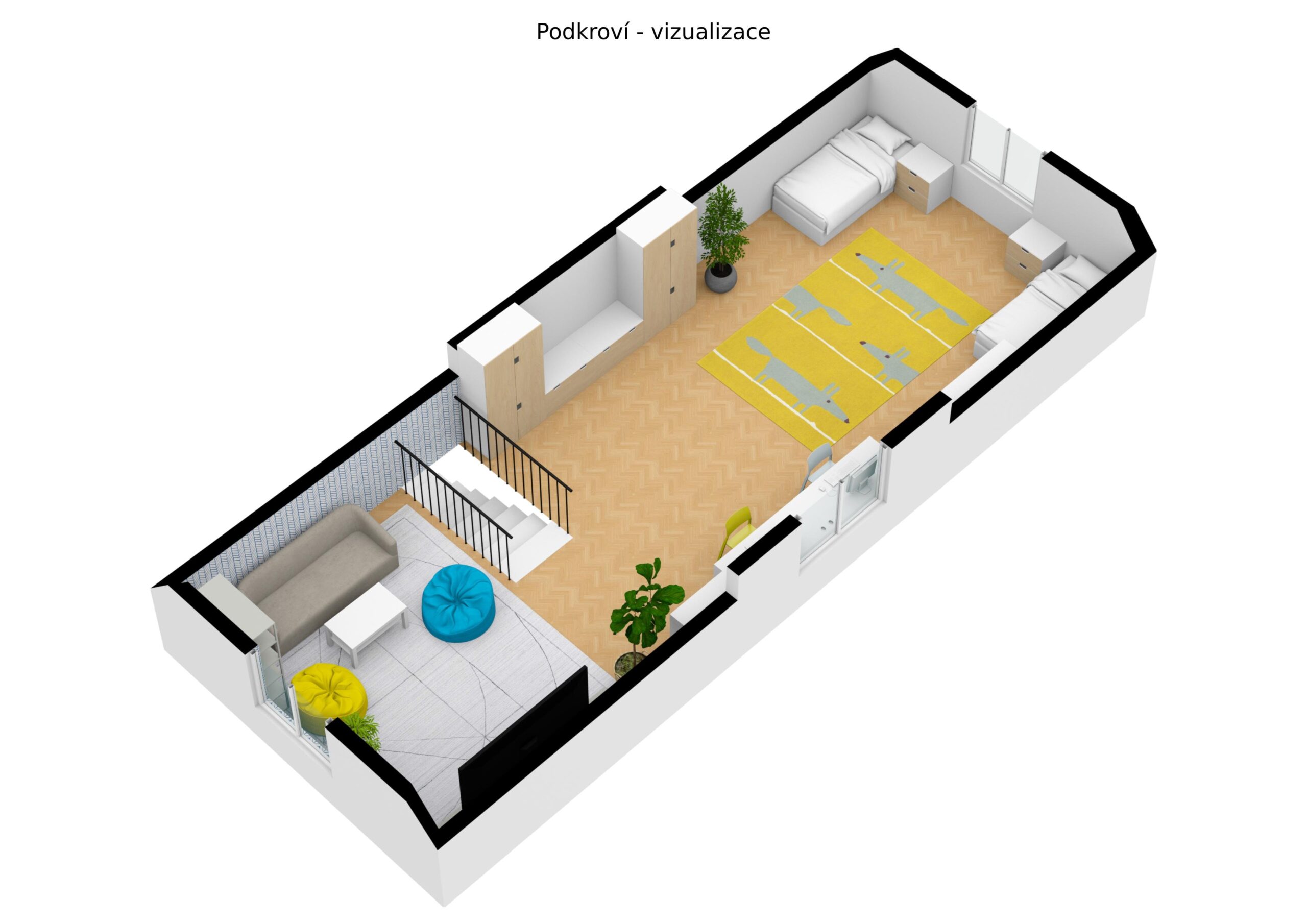 3.3D podkroví