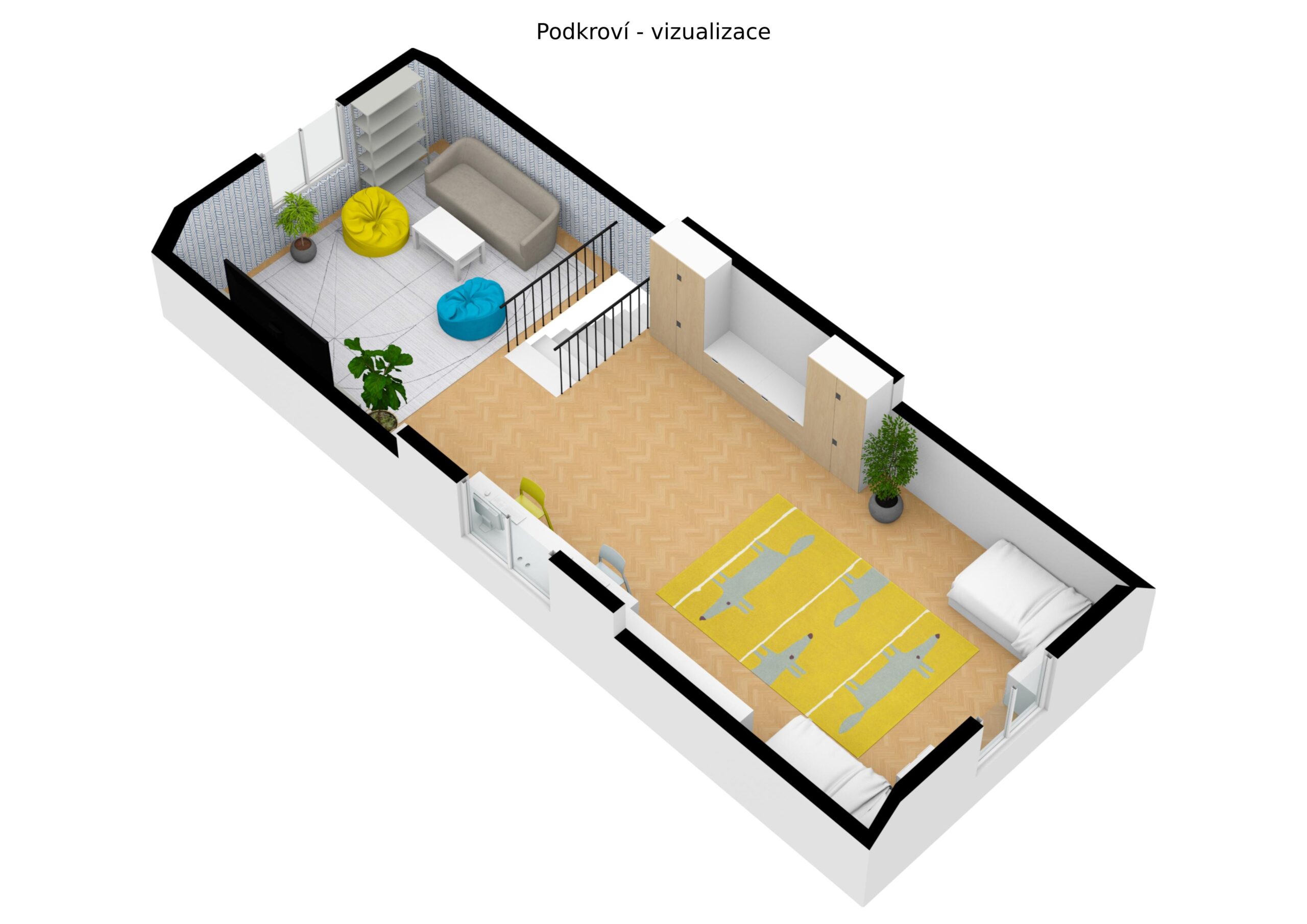 4.3D podkroví